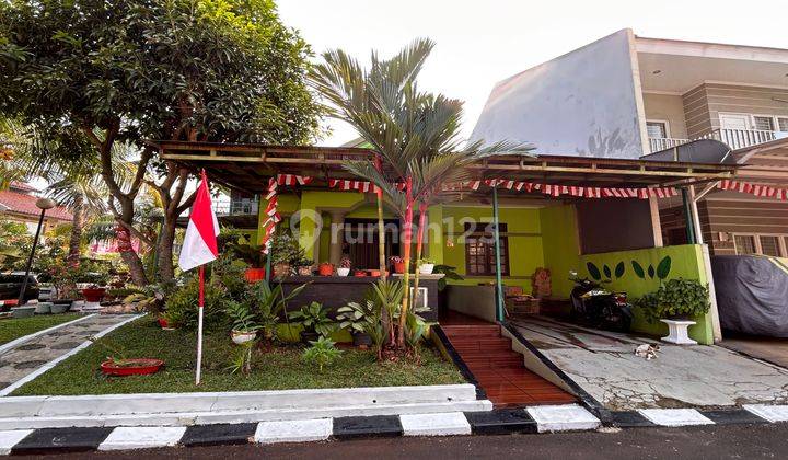 Dijual Rumah Cluster Graha Raya Dapat Taman Posisi Hoek 2