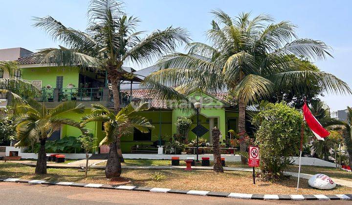 Dijual Rumah Cluster Graha Raya Dapat Taman Posisi Hoek 1