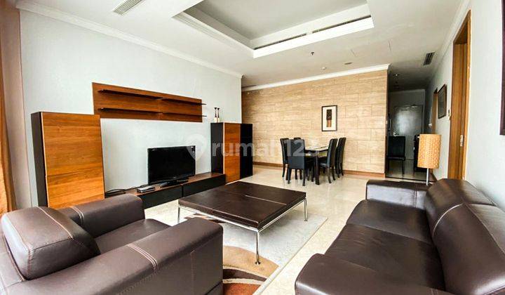  Apartemen Kempinski Residence 2 Kamar Tidur Furnished Bagus 1