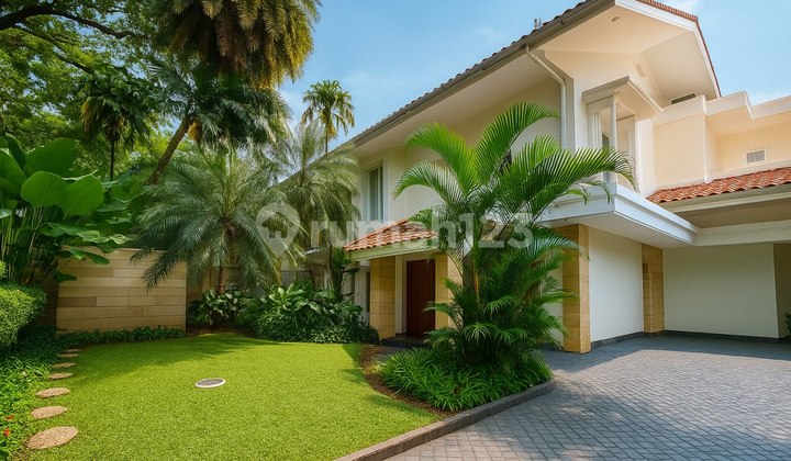 Nice Furnished 4 BR House with SHM in Kebayoran Baru, South Jakarta Nice Furnished 4 BR House with SHM in Kebayoran Baru, South Jakarta