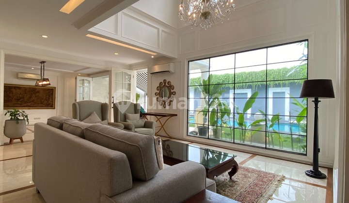 Rumah Modern Colonial Luxury, SHM, 4 BR, Furnish 2