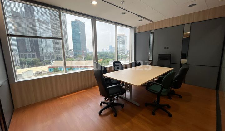 Siap untuk disewakan ruang kantor baru di menara sudirman, jalan jendral sudirman
