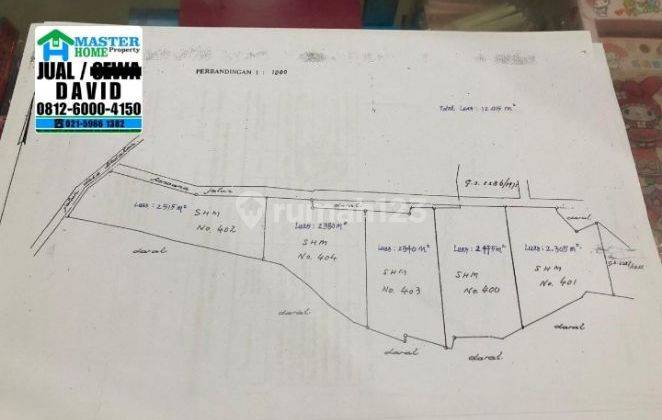 Tanah Strategis Di Sawangan, Depok 1