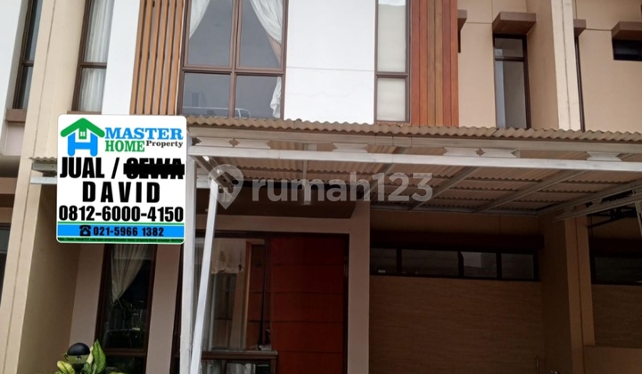 Nice Fully Furnished House with SHM, 2 Floors, Ready to Occupy in Citra Raya Cluster, Cikupa - Tangerang