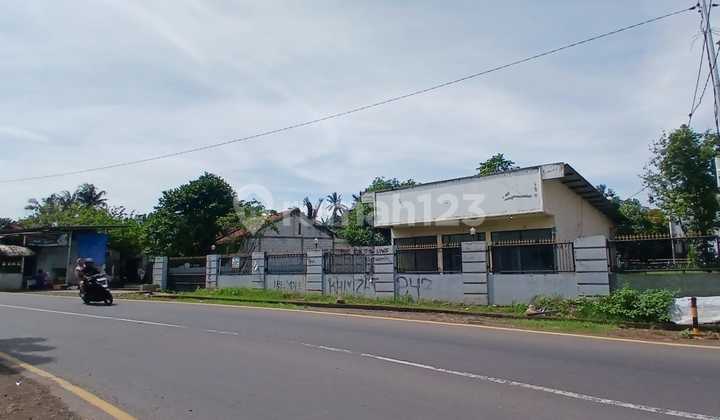 For Sale: Former School Building on Extensive Strategic Land Alongside Main Provincial Road in Sukmajaya, Depok