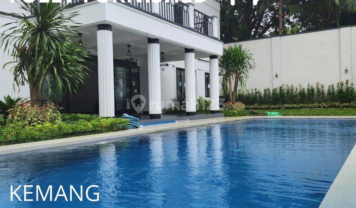 Dijual Rumah Brand New American Classic Kemang, Fully Furnished 1