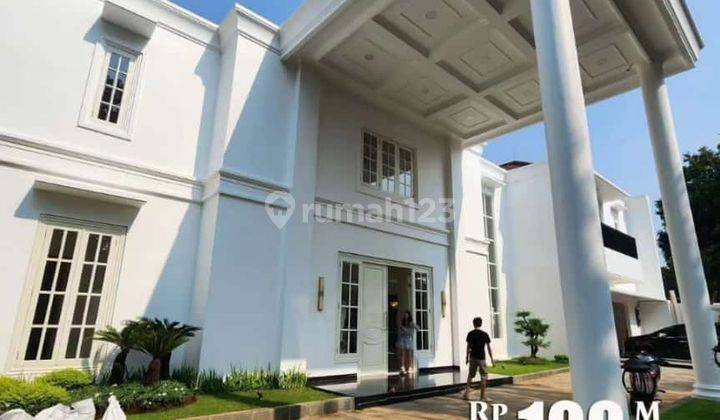 For Sale Luxurious Modern Classic Brand New House Menteng Jakpus 1