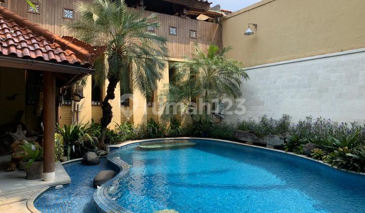 For Sale Nice Ethnic House With Swimming Pool In Bintaro Sector 8 For Sale Nice Ethnic House With Swimming Pool In Bintaro Sector 8