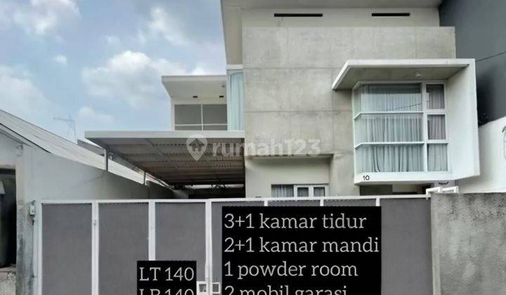 Jual Rumah Brand New Bagus Siap Huni
tebet Barat Dalam 
jakarta Selatan 
2 Lantai  1