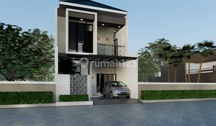 Dijual Rumah Baru Murah Sedang Tahap Pembangunan Selesai Mei 2024 , Di Cipayung,  Jakarta Timur  2