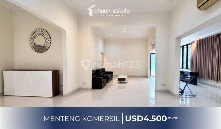 Rumah Menteng Di Sewakan Untuk Tempat Tinggal Dan Untuk Tempat Usaha  1