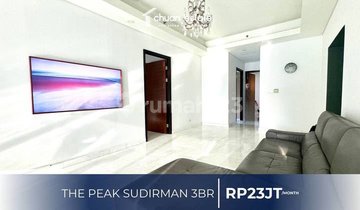 Apartment The Peak Sudirman 3 Bedrooms Fully Furnished Cozy Unit