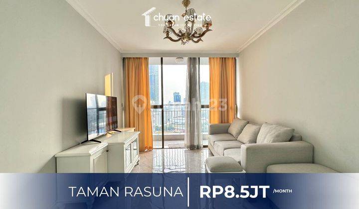 Apartement Taman Rasuna 2 Bed Rooms Furnished Ready For Rent  1