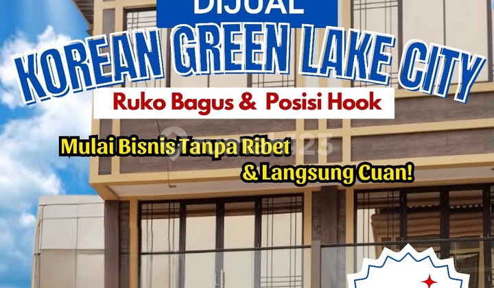 For Sale 3-Story Shop House in Korean Town Green Lake City