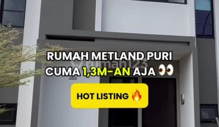 Rumah Cantik 2 Lantai Oxalis Metland Puri Tgr