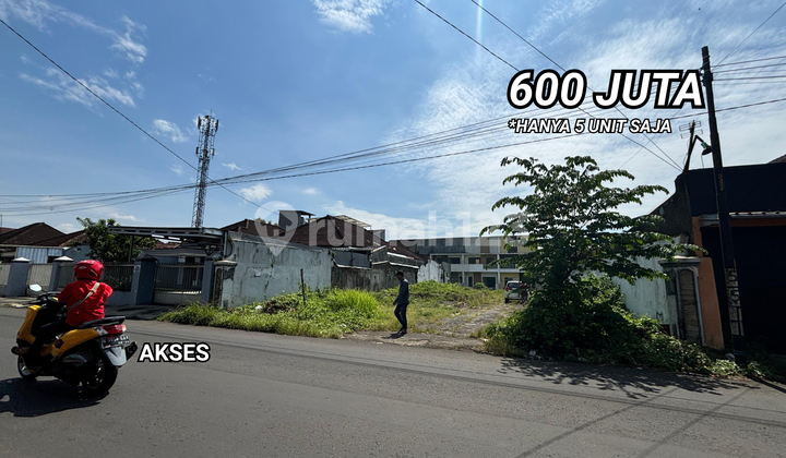 Land on the main road in Malang City suitable for building an Indomaret.