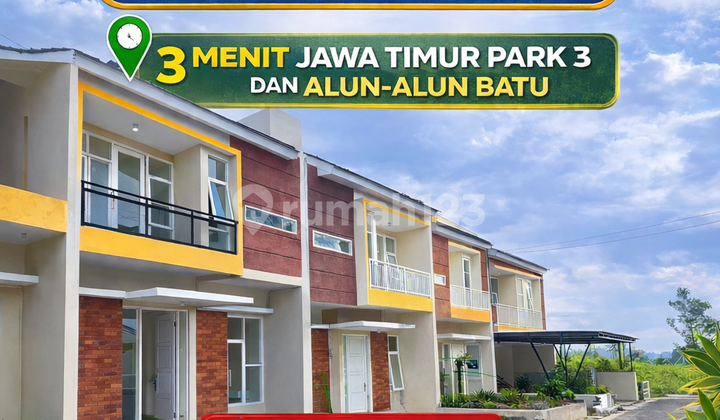 Villa Ready Unit Kota Batu Malang, 3 Minutes to East Java Park