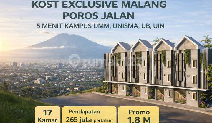 Kost Premium Kota Malang 17 Kamar Hanya 1.8 M Promo Kost Premium Kota Malang 17 Kamar Hanya 1.8 M Promo