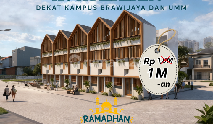 Exclusive Boarding House in Malang City, 10 Rooms Bonus Furnished AC Water Heater