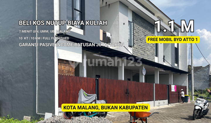 Rumah Kota Malang Kost Kawasan Mahasiswa Ub, Umm, Uin