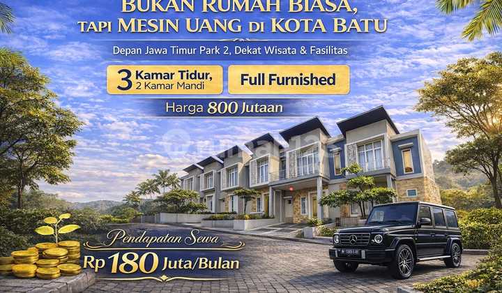 Villa Batu Potensi Cuan Tinggi SHM Split