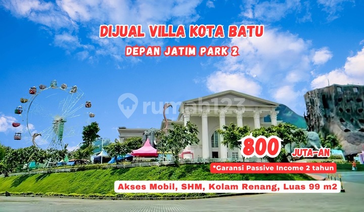 Villa House in Front of Jatim Park 2, Batu City Villa House in Front of Jatim Park 2, Batu City