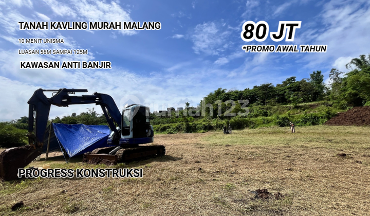 Tanah Murah Malang Hanya 100 Jutaan Dekat Kampus