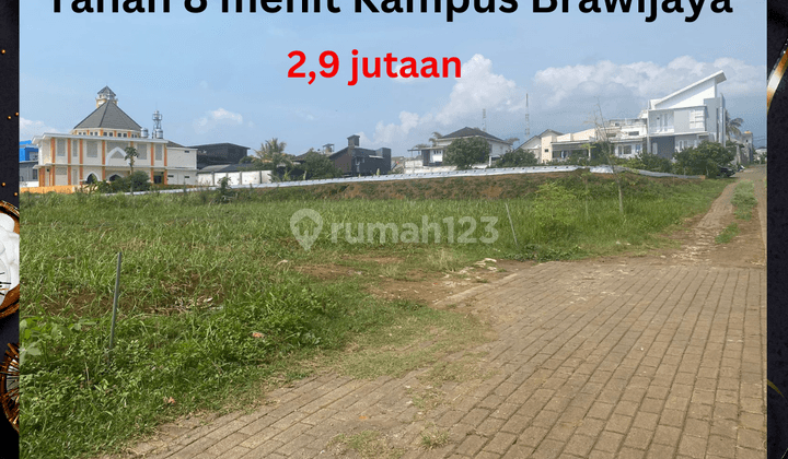 Tanah 8 Menit Kampus Brawijaya Dijual Harga Promo  1