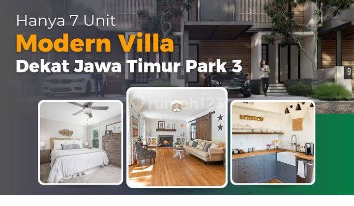 Dijual Villa Mewah di Malang Batu Free Furnished Dekat Jawa TImur Park 3 1
