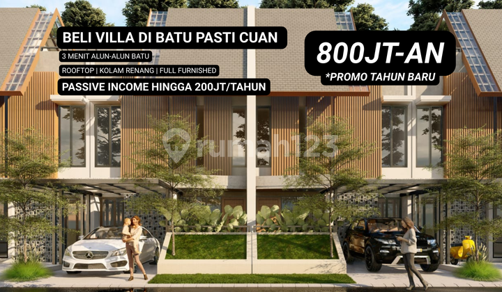 Strategic Villa Guaranteed Profit in the Heart of Batu City 3 Minutes to Batu Malang City Square