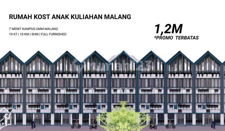 Jual Cepat Kost Anak Kuliahan Area Sengkaling Malang