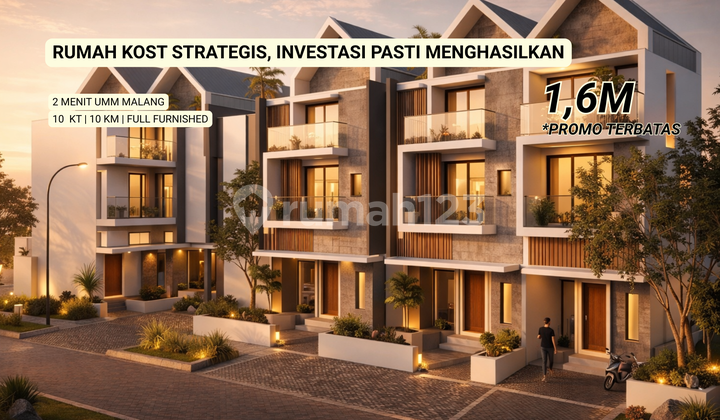 Rumah Kost Full Furnished 2 Menit Dari Kampus Umm Malang 1