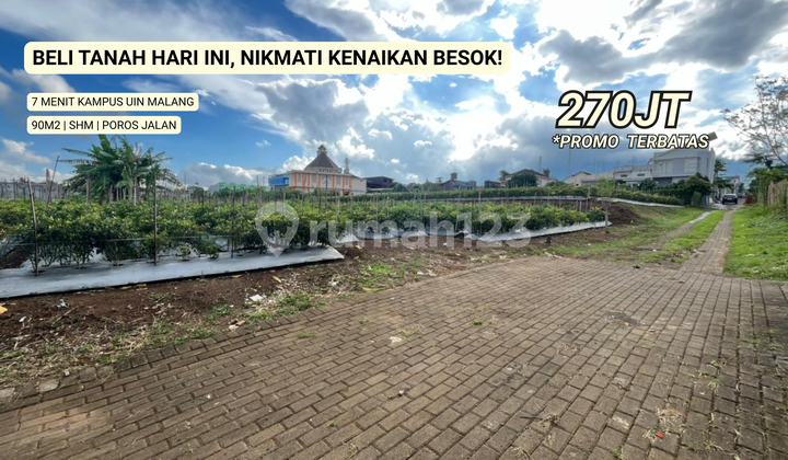 Tanah Strategis Area Merjosari Dekat Kampus Uin dan Ub Tanah Strategis Area Merjosari Dekat Kampus Uin dan Ub