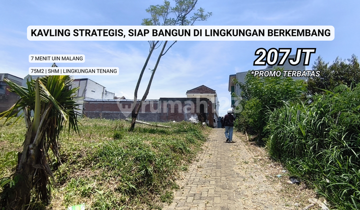 Promo Tanah Kavling Murah Area Berkembang Merjosari Malang Promo Tanah Kavling Murah Area Berkembang Merjosari Malang