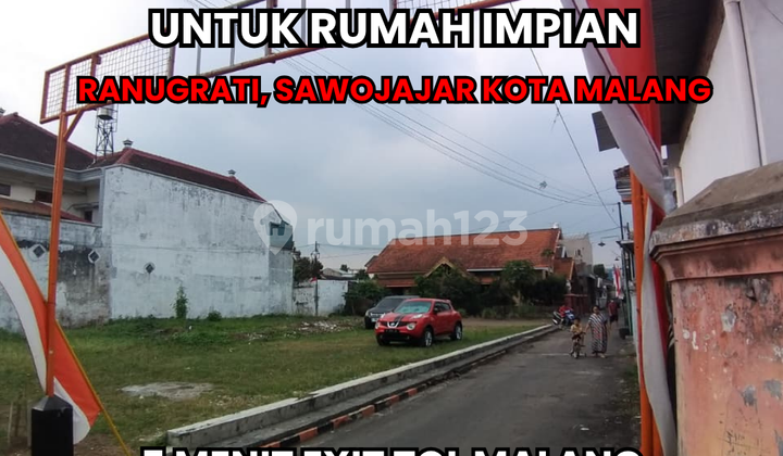 Tanah Kavling Kota Malang Ranugrati Sawojajar 5 Menit Exit Tol