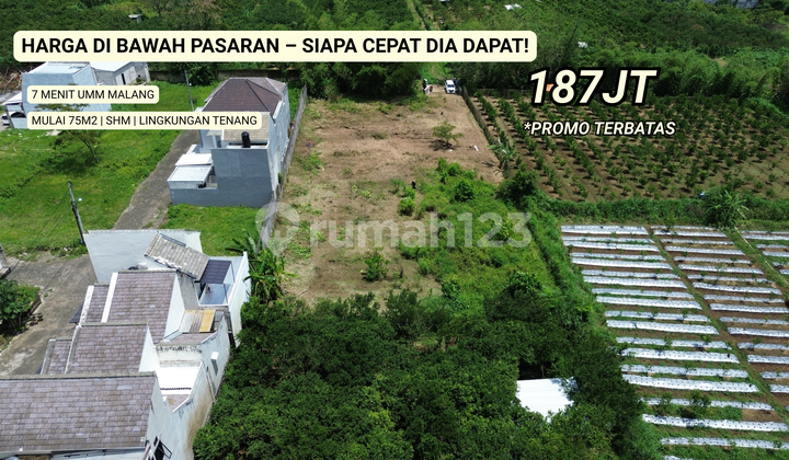 Dijual Tanah Kavling Murah 7 Menit Kampus Umm Malang Dijual Tanah Kavling Murah 7 Menit Kampus Umm Malang
