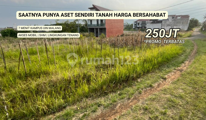 Strategic Land in a Developing Area, 7 Minutes to UIN Malang Campus Strategic Land in a Developing Area, 7 Minutes to UIN Malang Campus