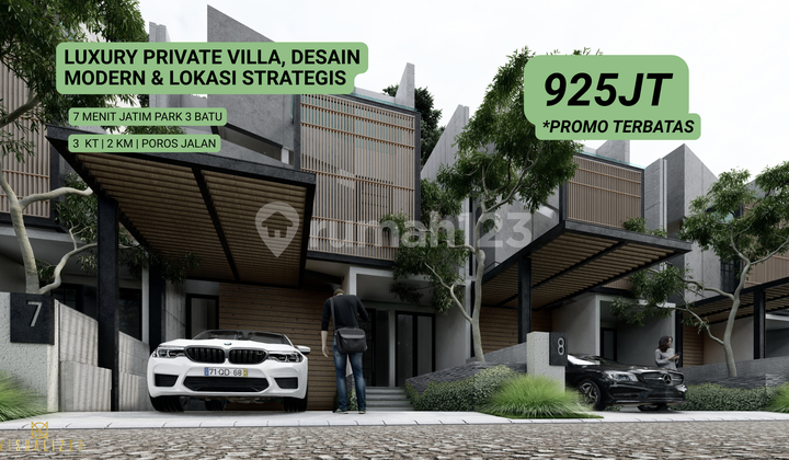 Villa Favorit Wisata Kota Batu 7 Menit Saja Dari Jatim Park 3