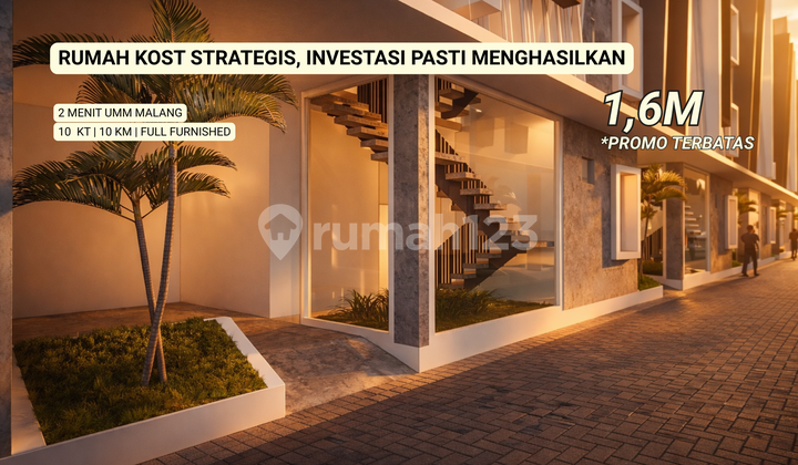 10-Room Boarding House Very Strategically Located Behind Umm Malang Campus 1