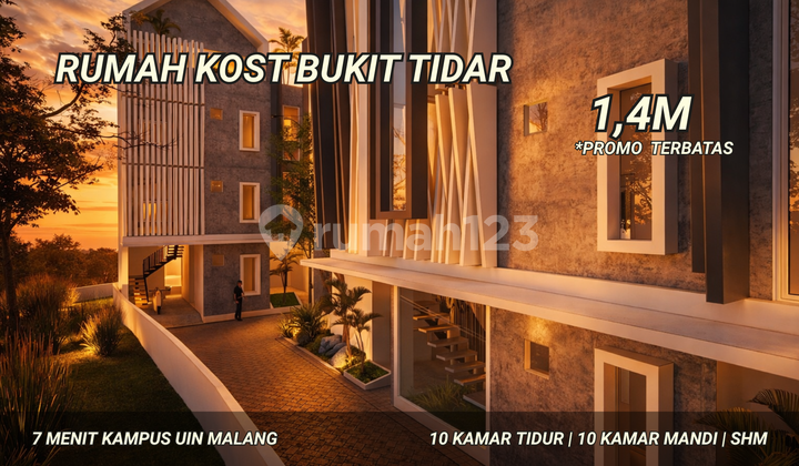 Strategic Boarding House for College Students, 7 Minutes from UIN Malang Campus
