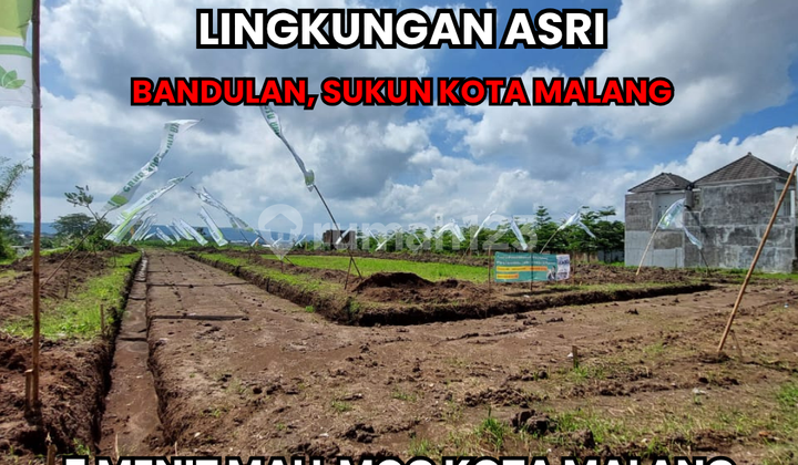 Tanah Kavling Malang Bandulan Sukun Kawasan Perumahan 5 Menit MOG