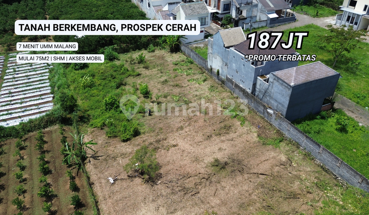 Jual Cepat Tanah Murah Area Dau 7 Menit Kampus Umm Malang