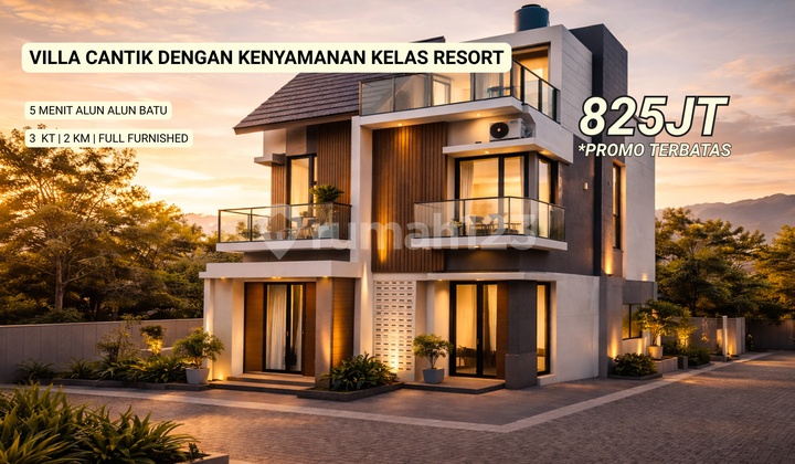Luxury Villa Strategically Located for Tourism, 5 Minutes from Batu City Square Luxury Villa Strategically Located for Tourism, 5 Minutes from Batu City Square