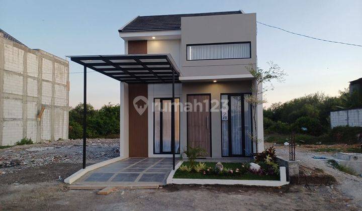 Rumah Baru Minimalis Modern Di Kecamatan Rungkut, Surabaya Budget Minimalis, One Gate System 1