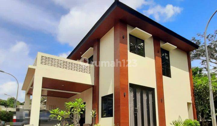 RUMAH BARU HOEK ASRI DAN MODERN DI BSD CITY 1