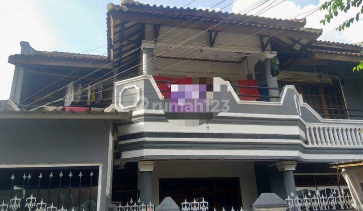 Rumah 2 Lantai Siap Huni Startegis Pinggir Jalan di Duren Sawit 2