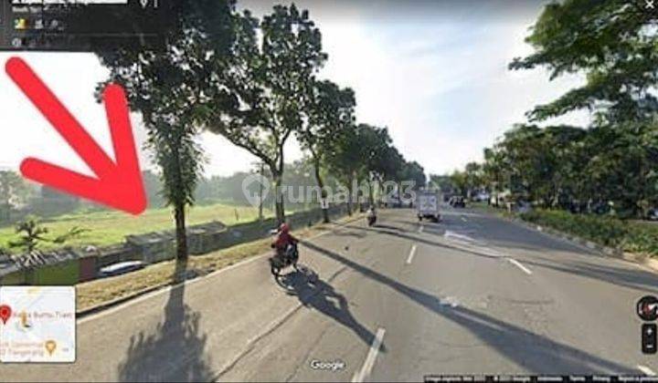 Tanah Permeter Lokasi Pinggir Jalan Startegis di Bsd Tanggerang  1