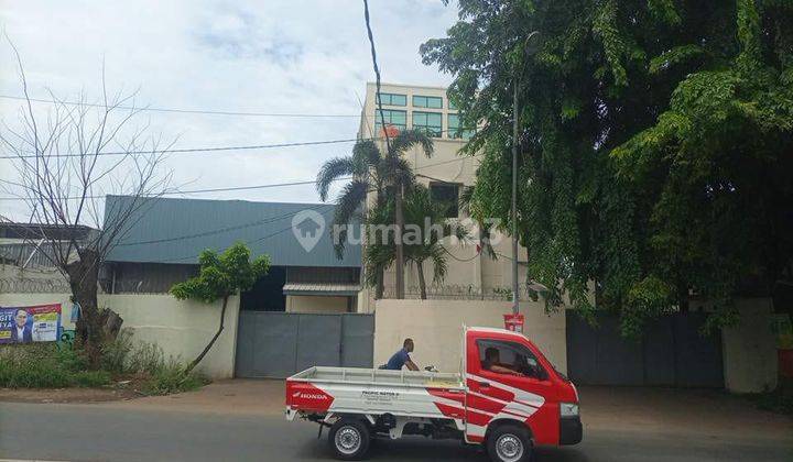 Gudang Akses Container Plus Office Startegis di Narogong Bekasi 1