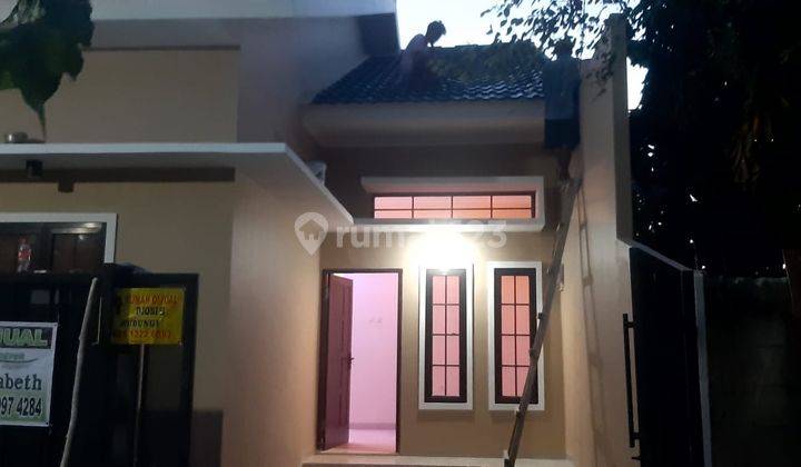 Rumah 1 Lt Minimalis Siap Huni Startegis di Pondok Ungu Permai 2