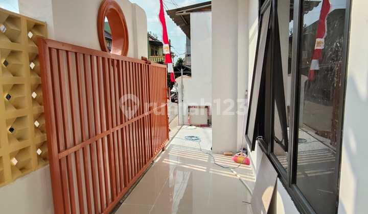 For sale new Scandinavian house in Pesona Anggrek housing, Bekasi City.